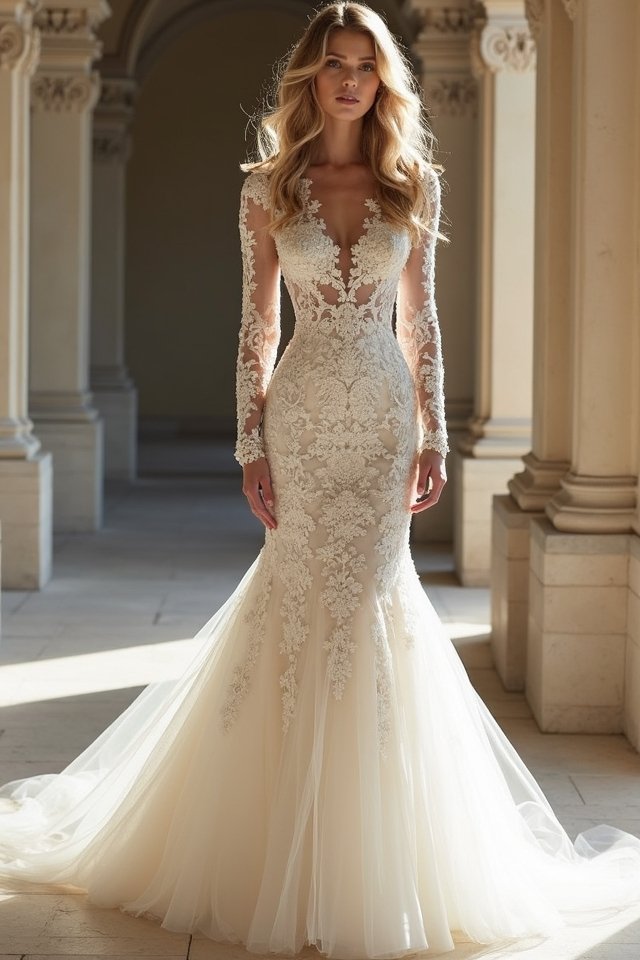 timeless elegance stunning silhouette