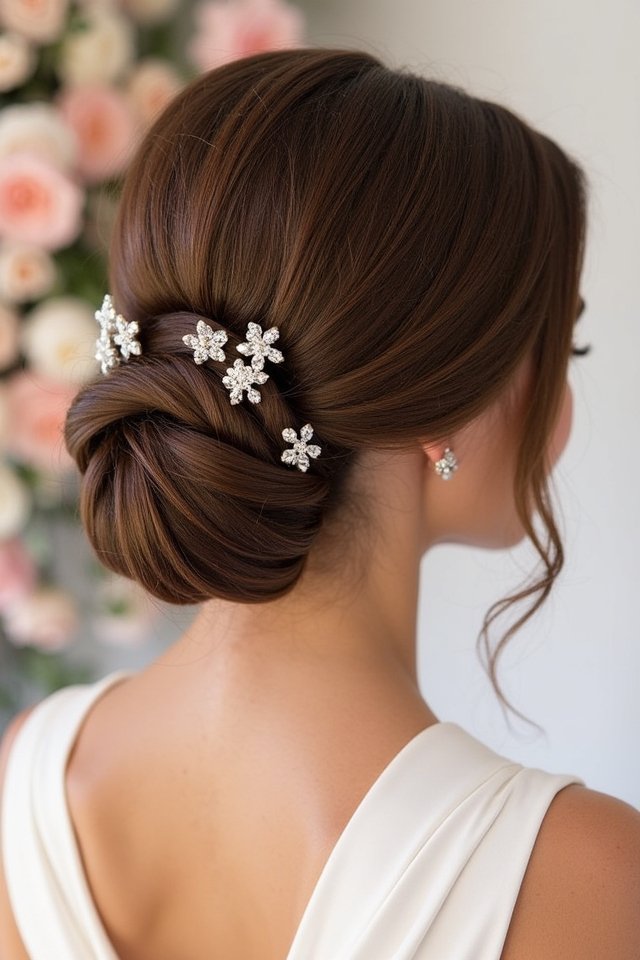 timeless elegance with chignon