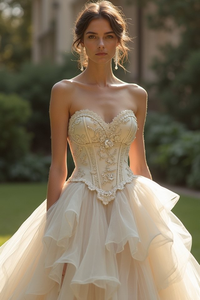 timeless elegance with corset