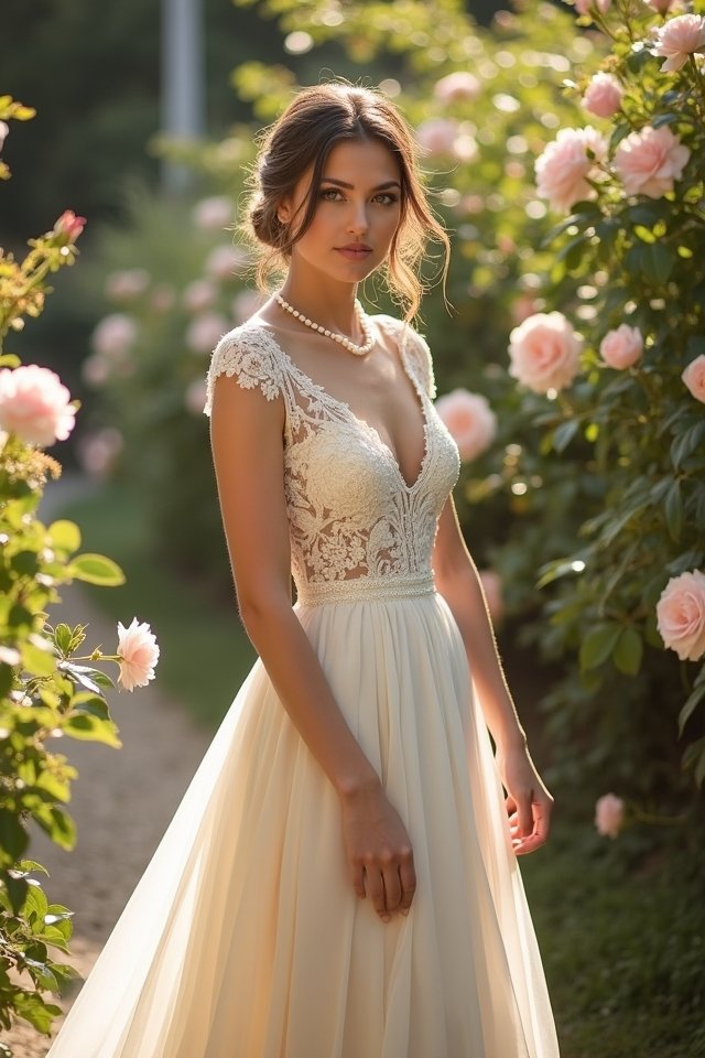 timeless elegance with embellishments