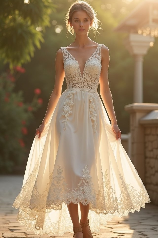 timeless elegance with embroidery