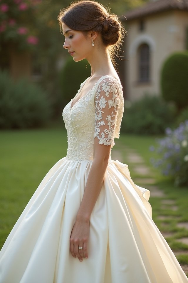 timeless elegance with sleeves