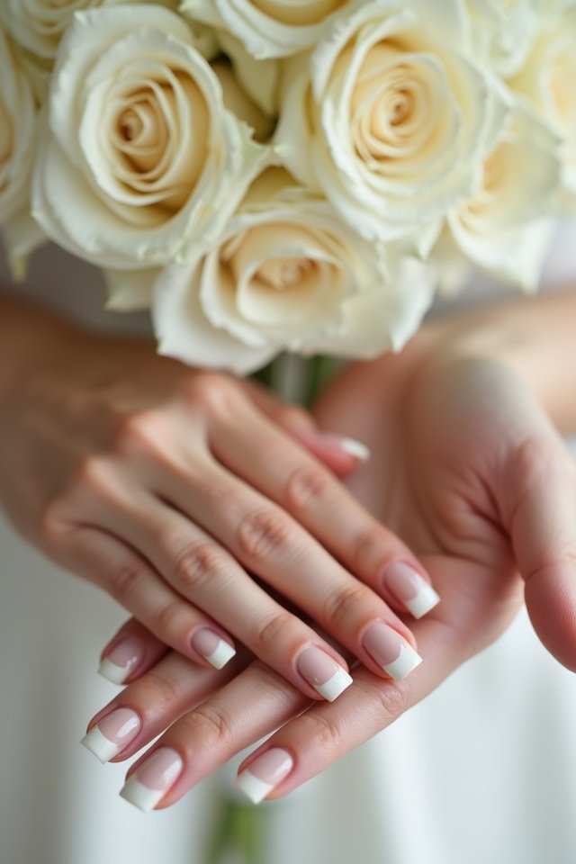 timeless french manicure elegance