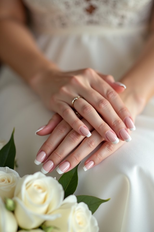 timeless french tip elegance