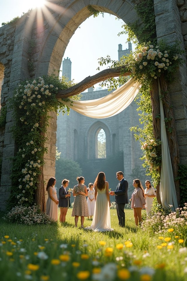 timeless love in ruins