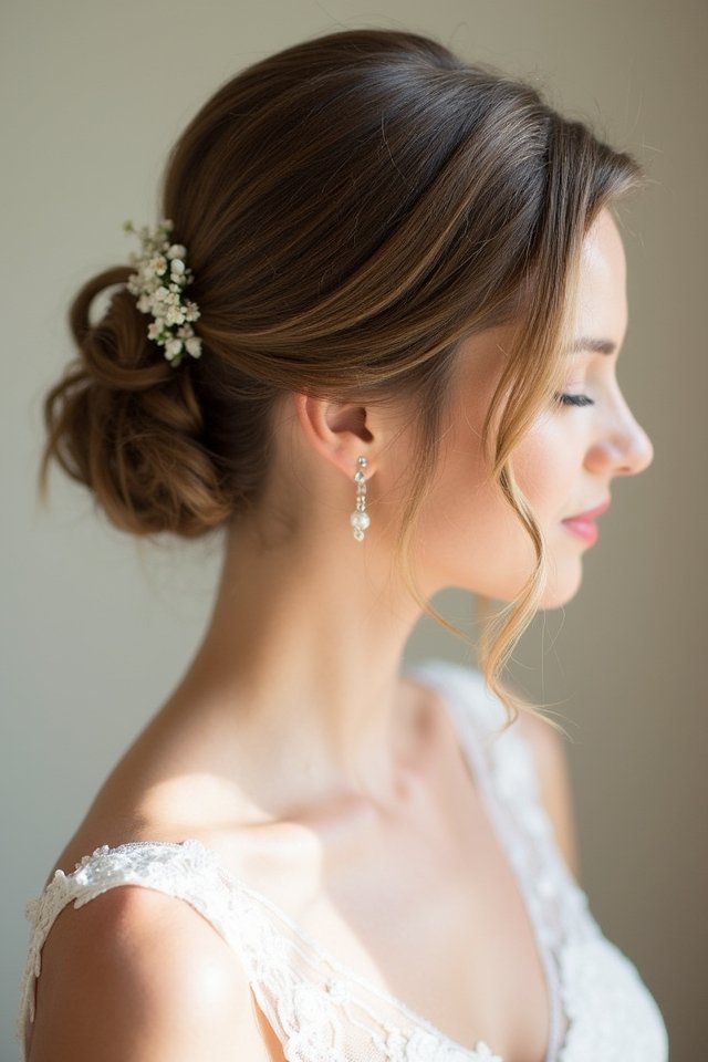 timeless low bun variations