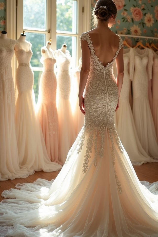 timeless mermaid gown elegance