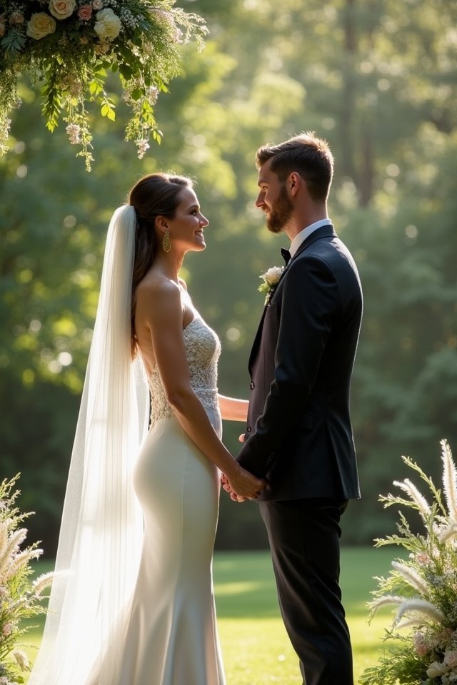 timeless mermaid wedding gown