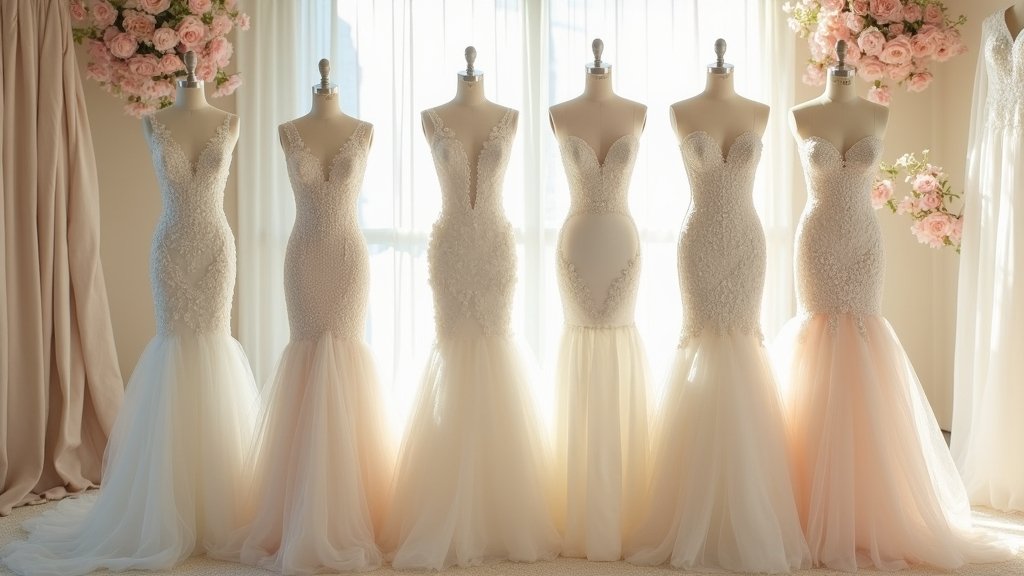 timeless mermaid wedding styles