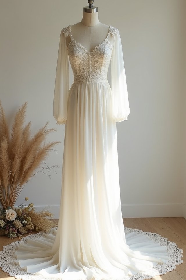 timeless minimalist bridal elegance