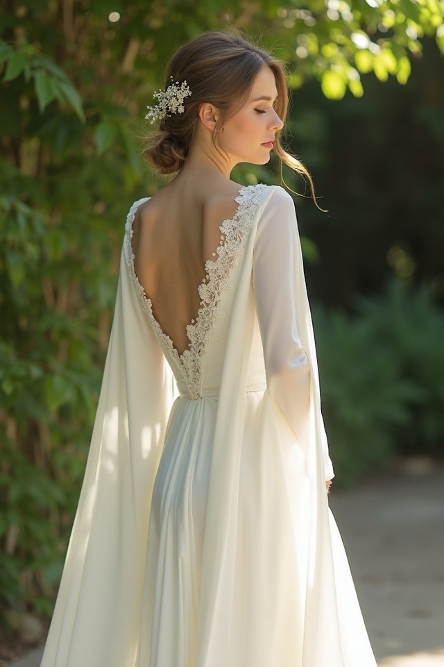 timeless minimalist gown elegance