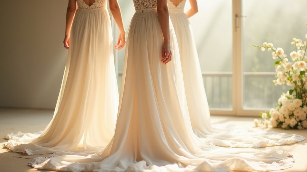 timeless minimalist wedding gowns