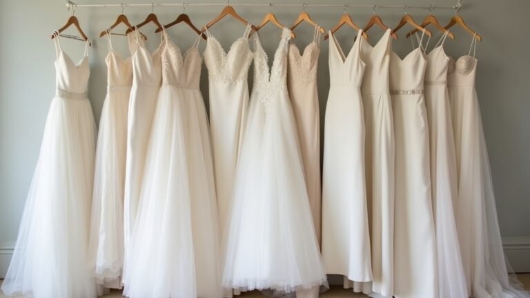timeless minimalist wedding gowns