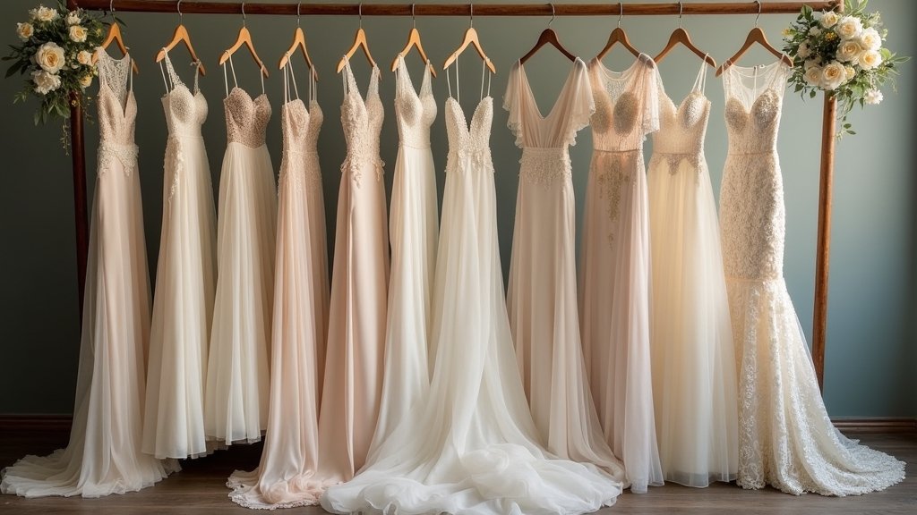 timeless modern bridal gowns