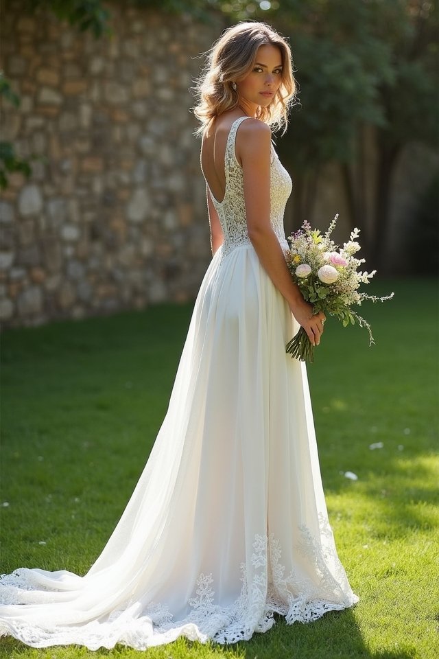timeless off shoulder elegance
