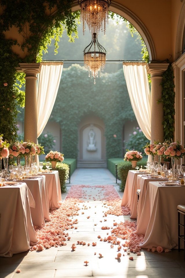 timeless romantic mansion patio