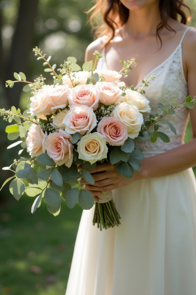 timeless roses with neutrals