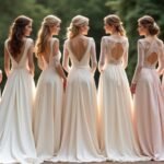 timeless satin wedding dresses