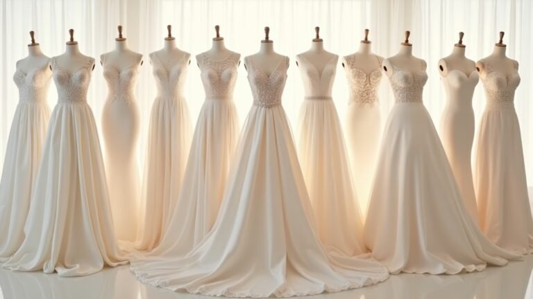 timeless satin wedding dresses