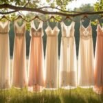 timeless simple boho wedding dresses