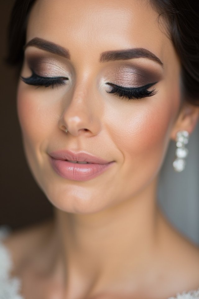 timeless smoky eye elegance