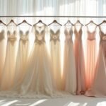 timeless square neck gowns