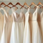 timeless square neck gowns