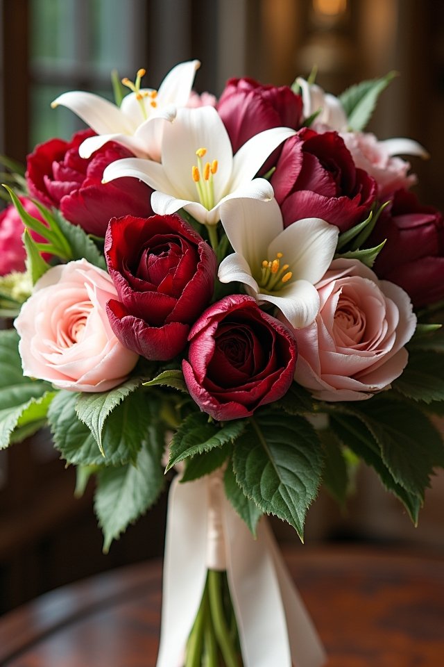 timeless tulip and lily elegance