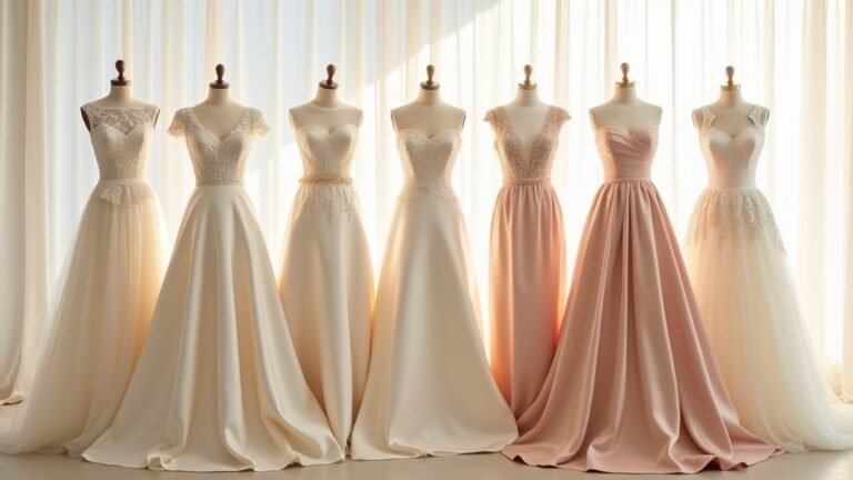 timeless unique satin wedding dresses