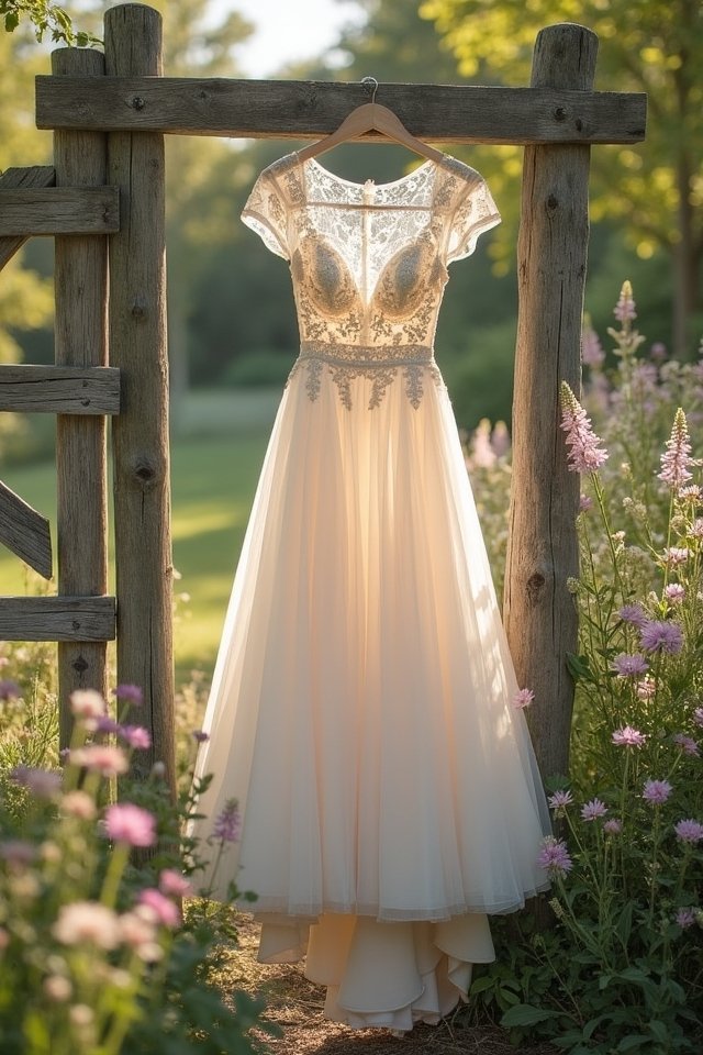 timeless vintage a line elegance