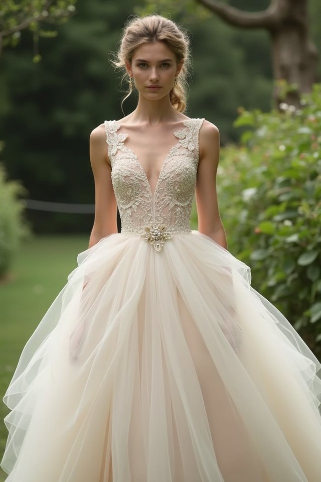 timeless vintage ball gowns