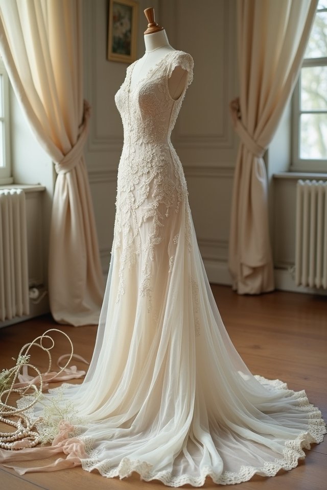 timeless vintage bridal elegance