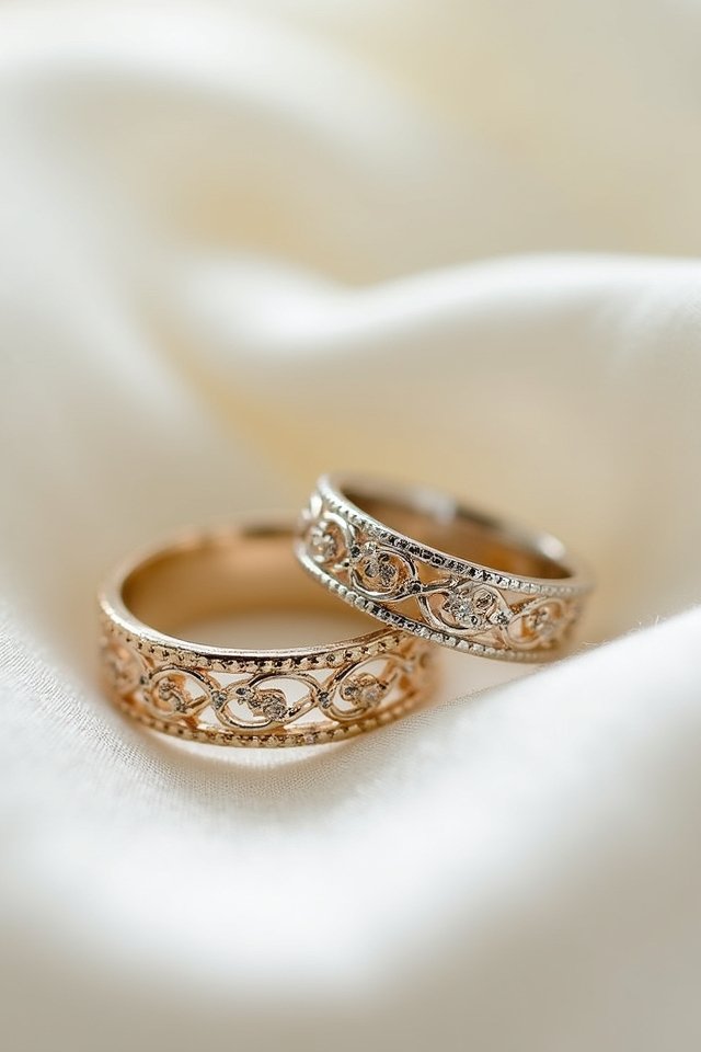 timeless vintage charm ring