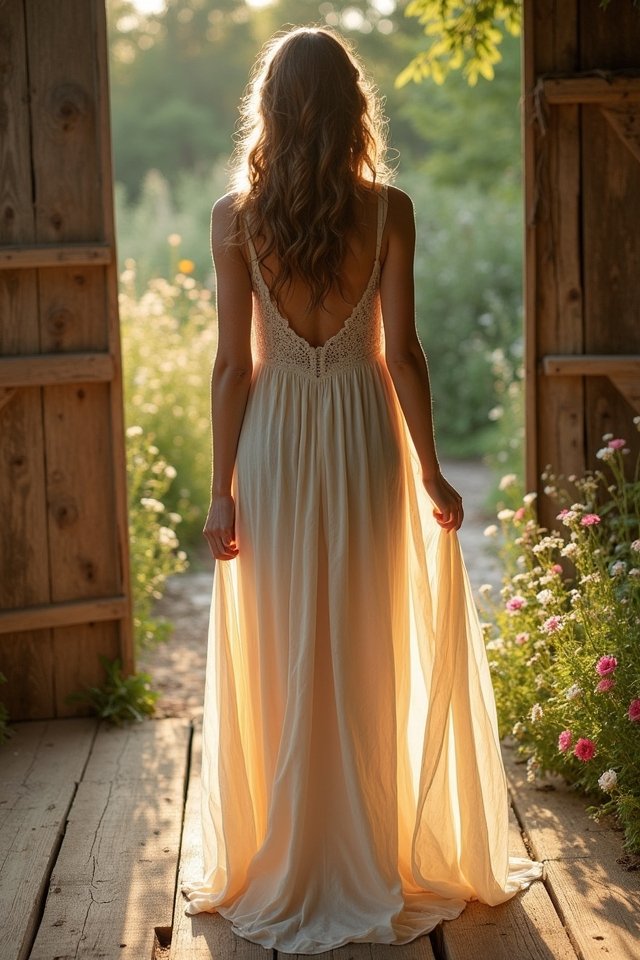 timeless vintage elegance gown