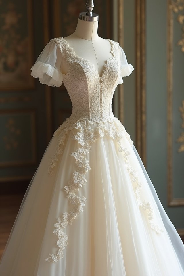 timeless vintage lace elegance