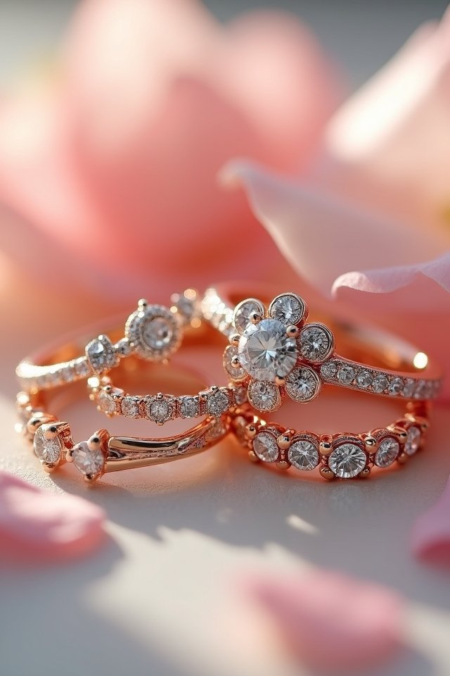 timeless vintage rose gold
