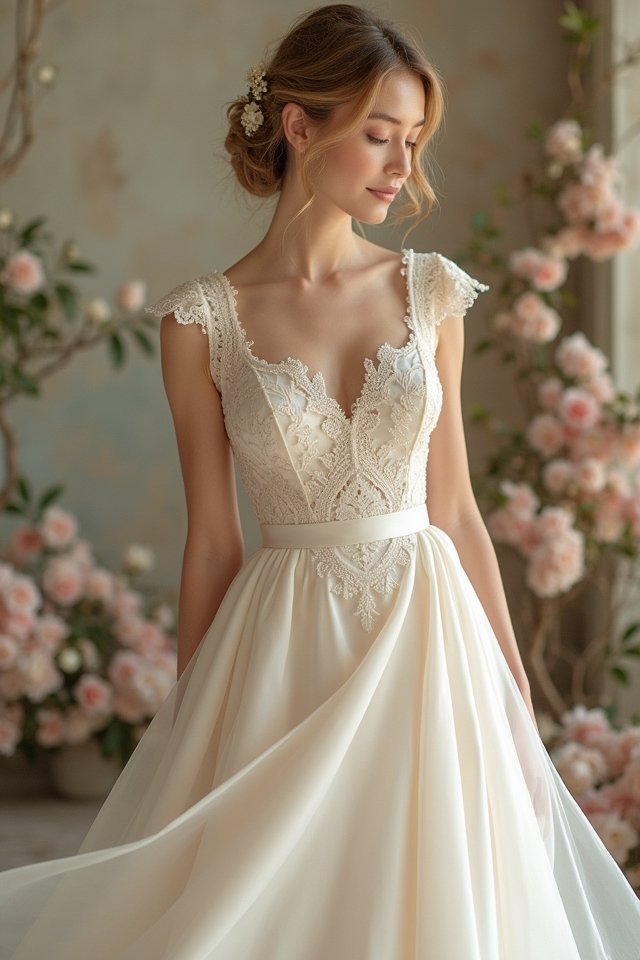 timeless vintage silk elegance