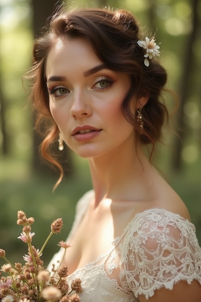 timeless vintage wedding glamour