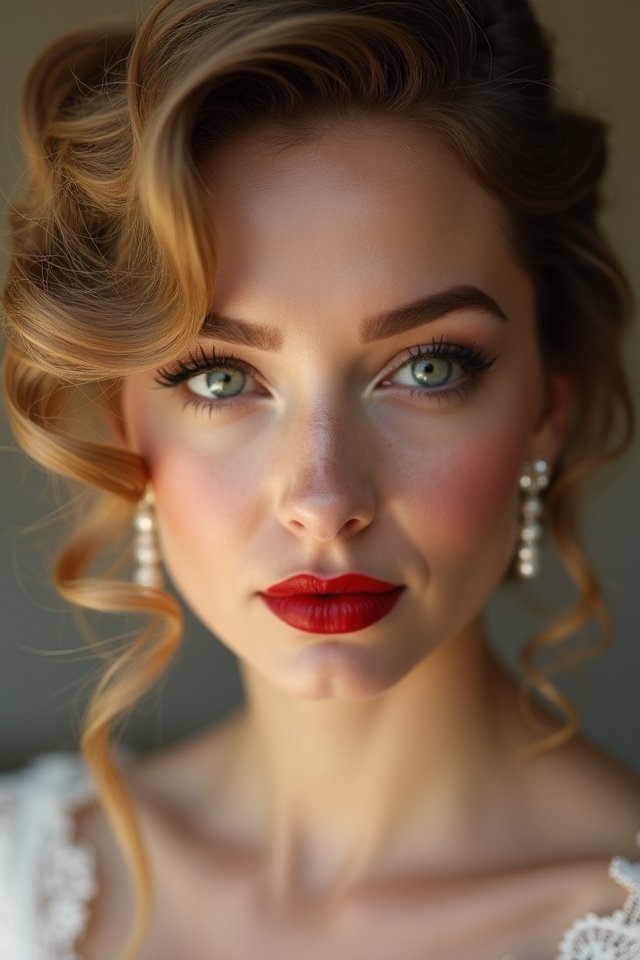 timeless vintage wedding glamour