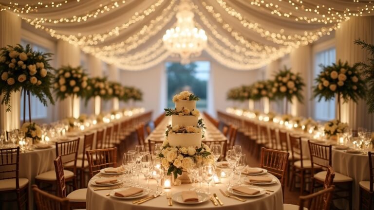 timeless wedding reception ideas