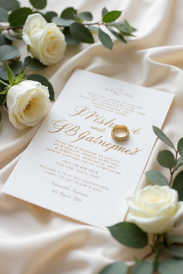 timeless white and gold elegance