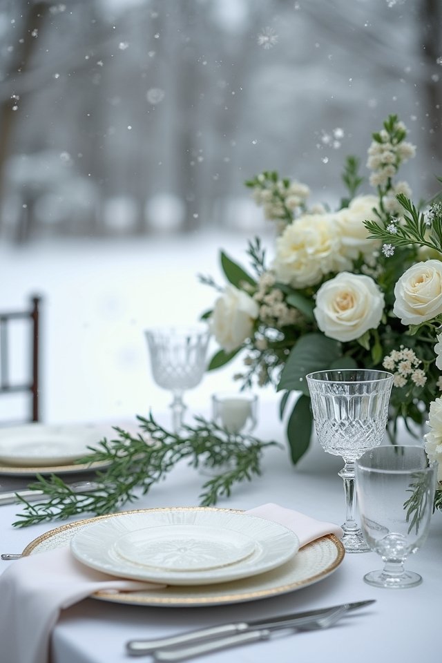 timeless winter wedding elegance