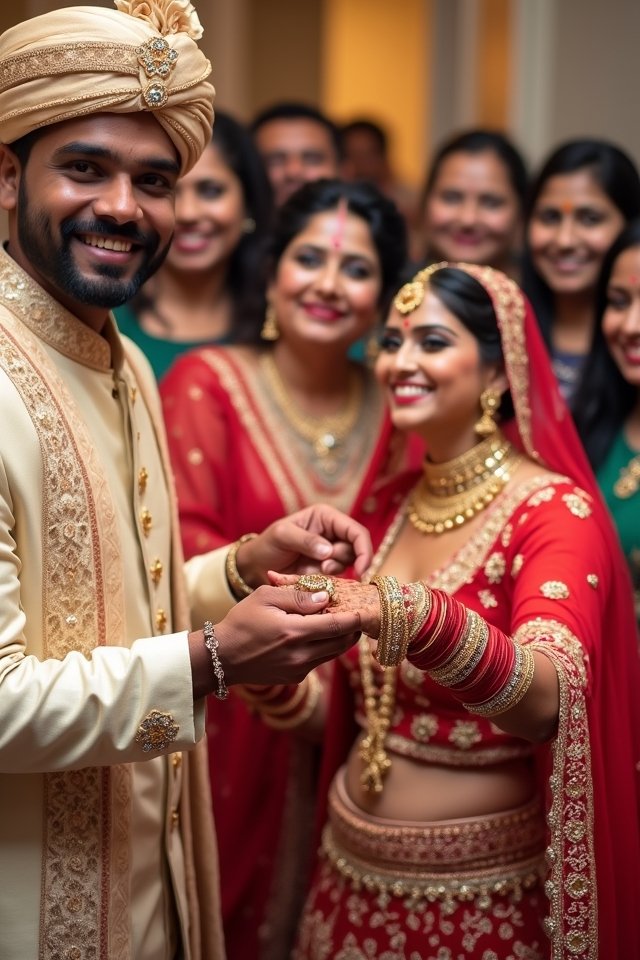 traditional attire and jewelry