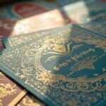 traditional illustrated wedding invitations