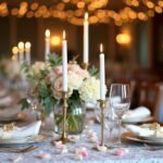 traditional wedding table decor