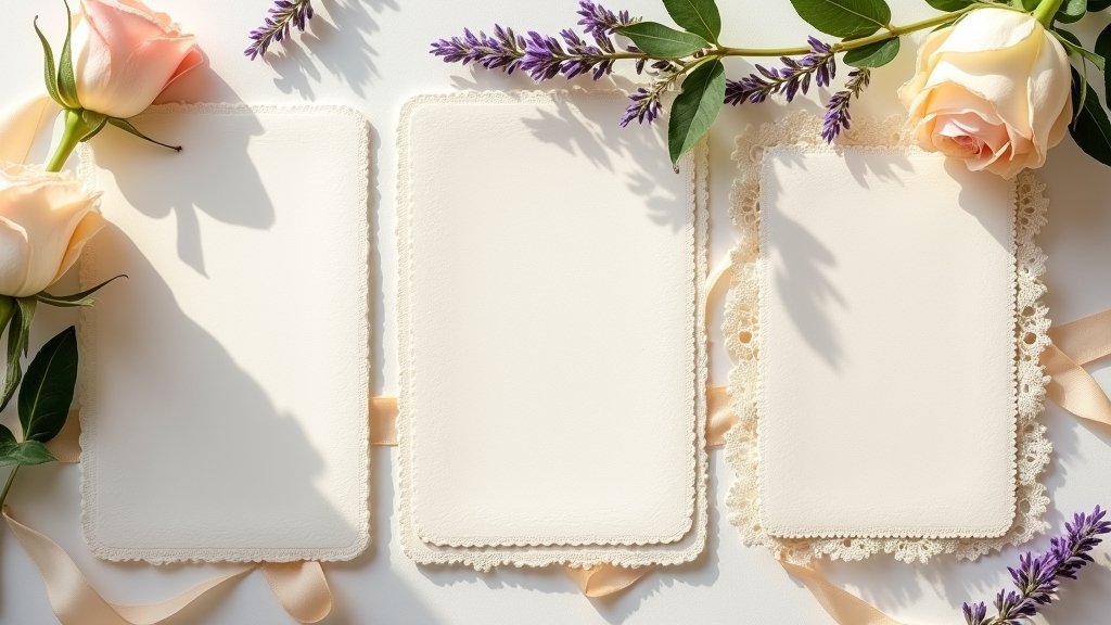 traditional yet creative invitations