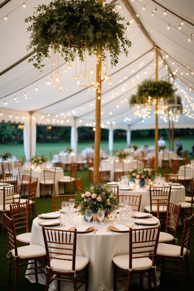 transformative geometric wedding decor
