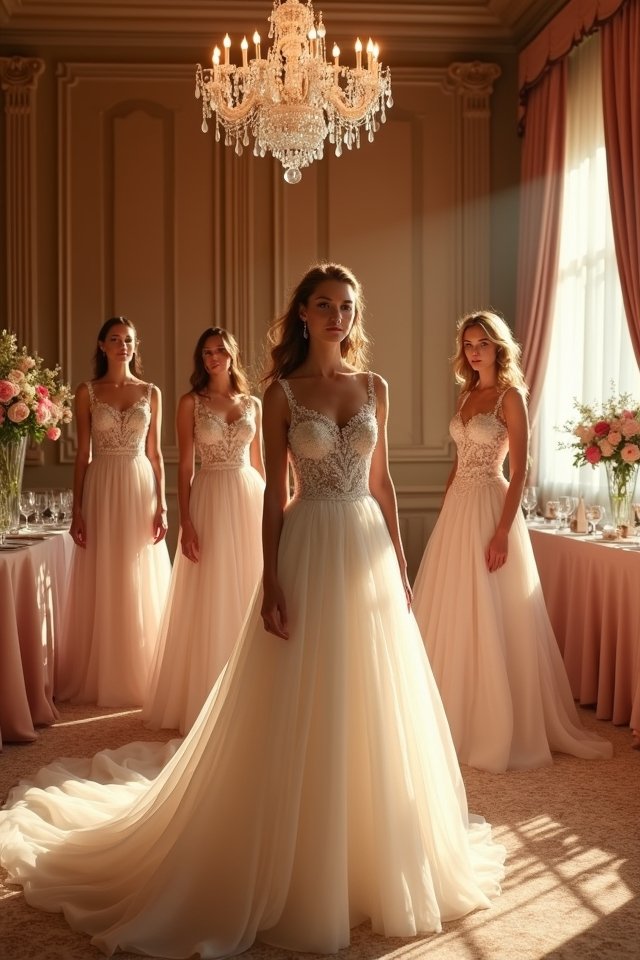 trendy wedding two piece outfits