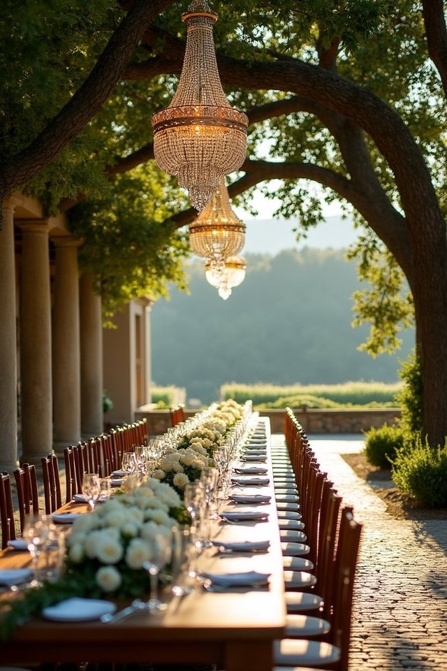 tuscan wedding fairy tale