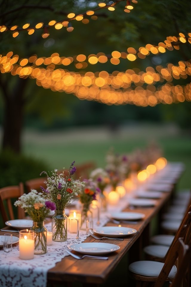 twinkling fairy lights ambiance